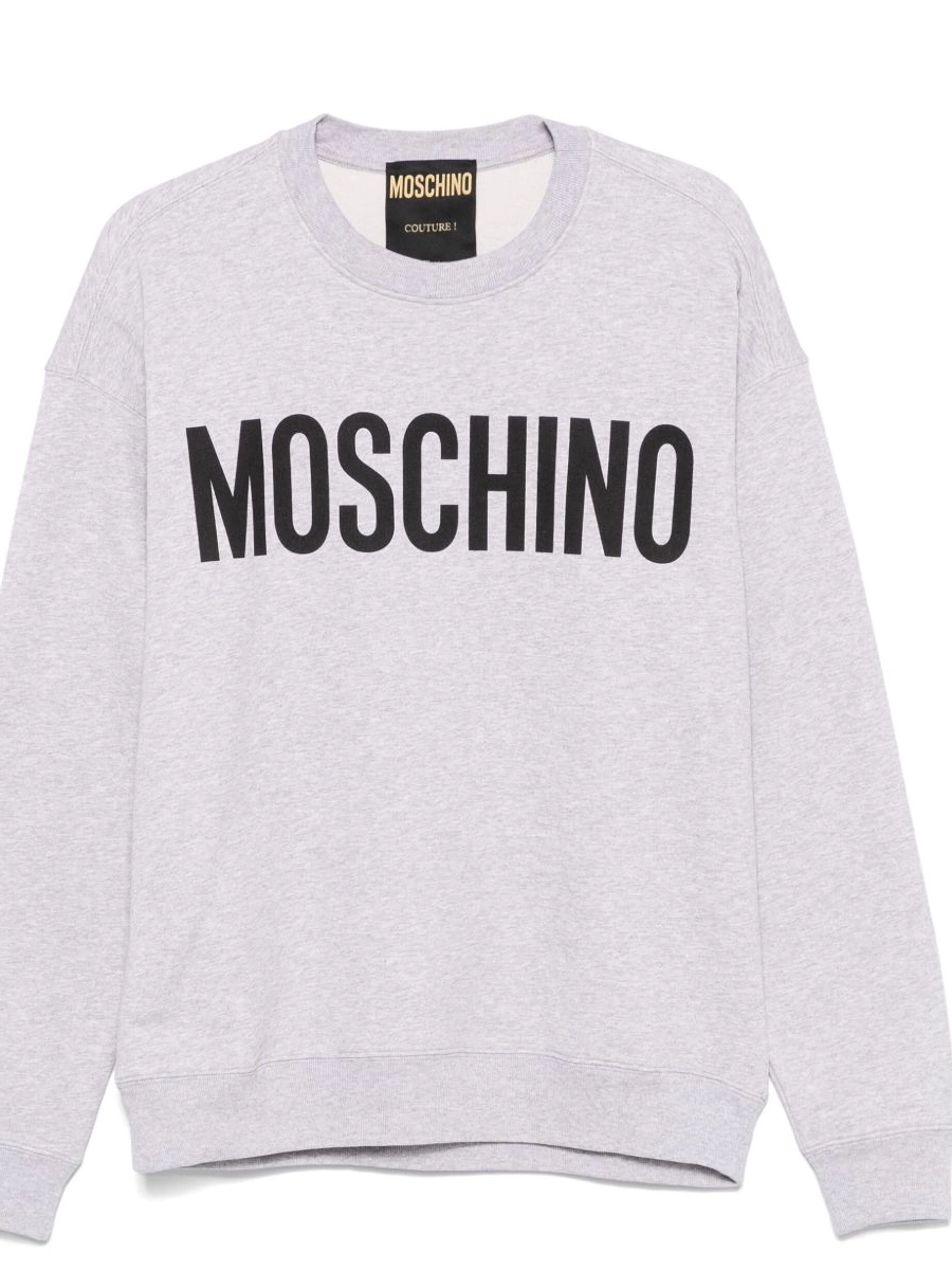 logo-print sweatshirt Women Moschino Love 0323